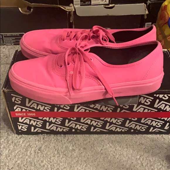 all pink vans